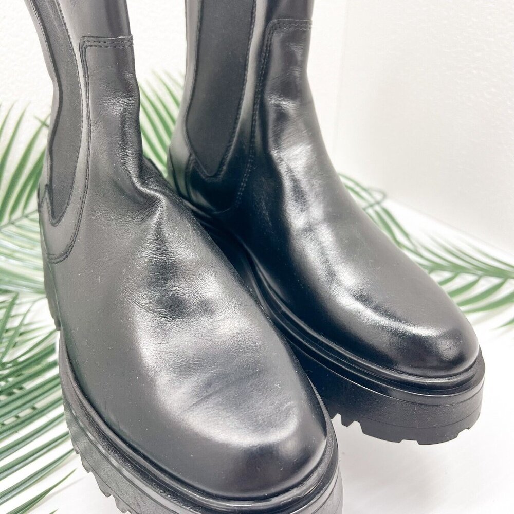 All Saints Black Ankle Boots - Picture 5 of 10